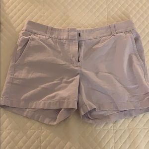 J Crew lavender colored shorts size 6